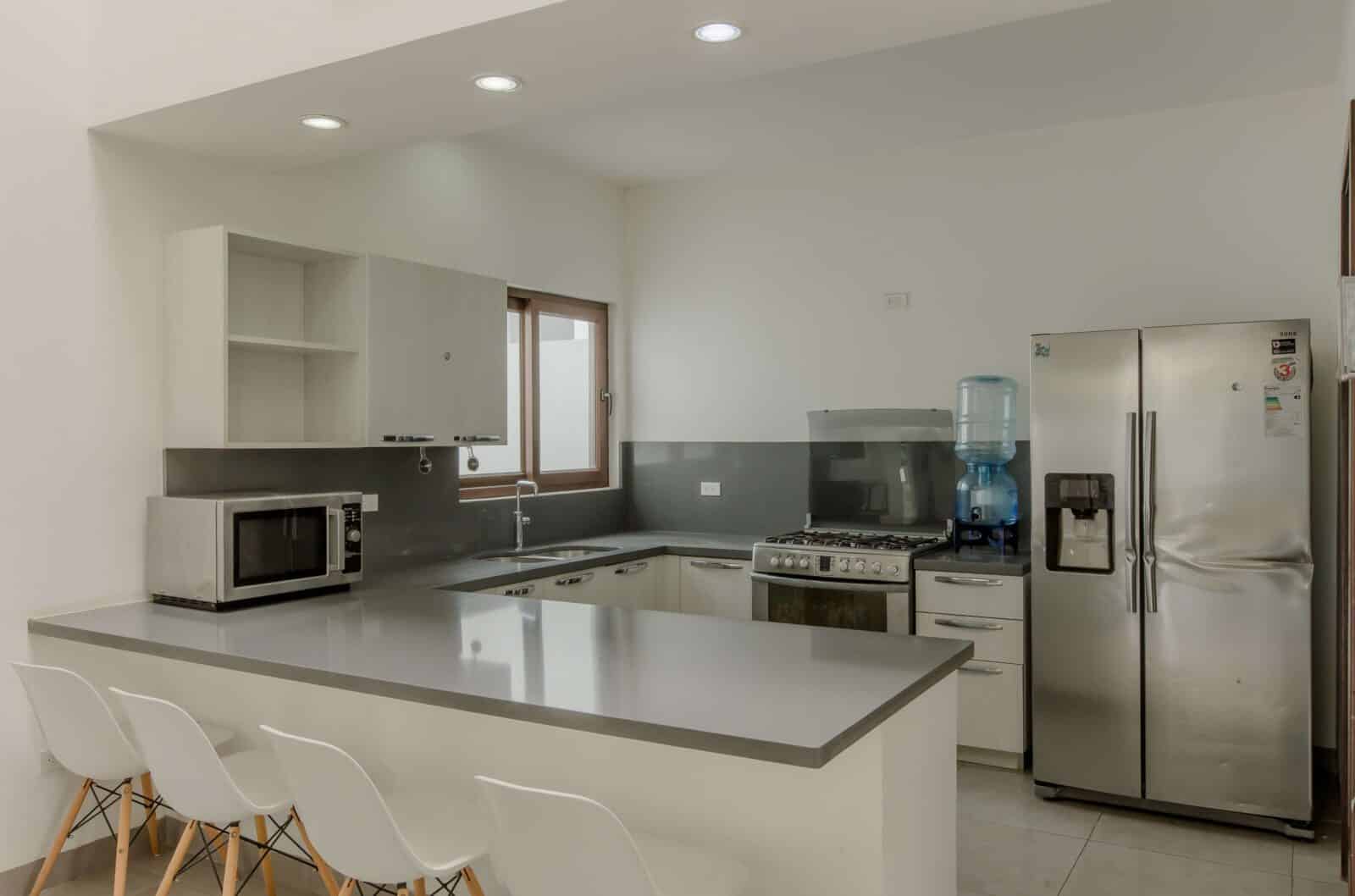 Kitchen of Modern Home by Beach