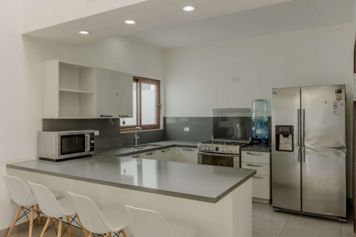 Kitchen of Modern Home by Beach