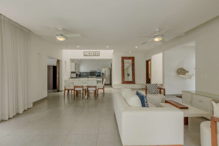 Living room of Modern Home by the beach