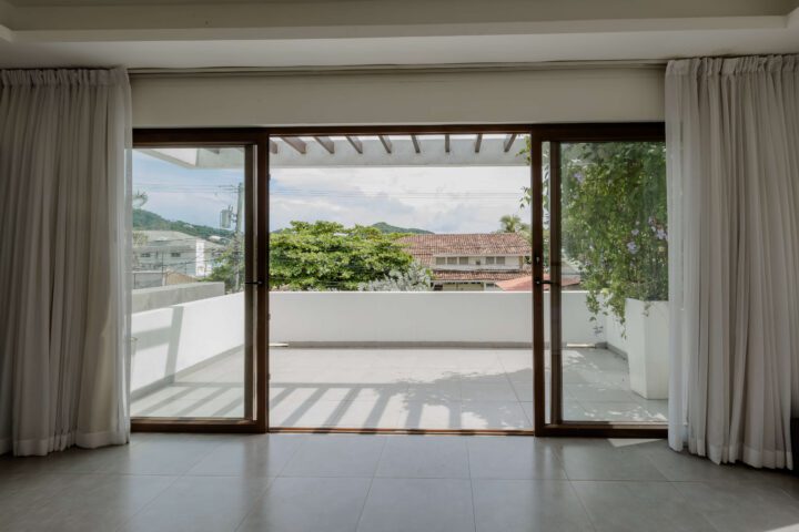 Balcony with view