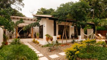 Entrance of Escamequita Home Near Beach