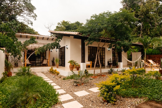 Entrance of Escamequita Home Near Beach