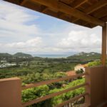 Ocean view from upper balcony