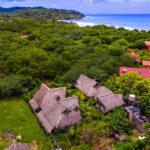 aerial view of Eco Lodge in Popoyo