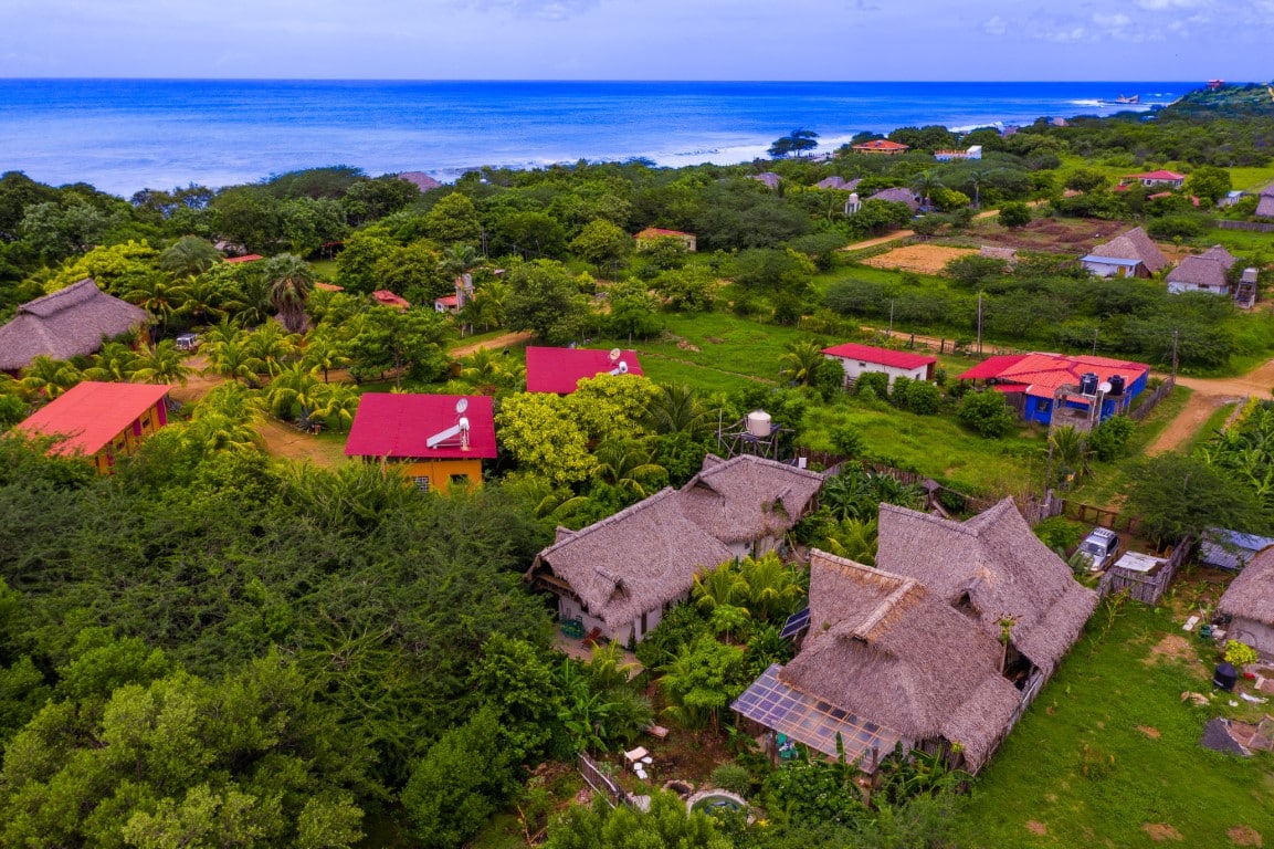 Eco Lodge in Popoyo in Tola, Nicaragua