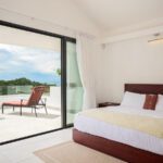 Master bedroom leading to terrace