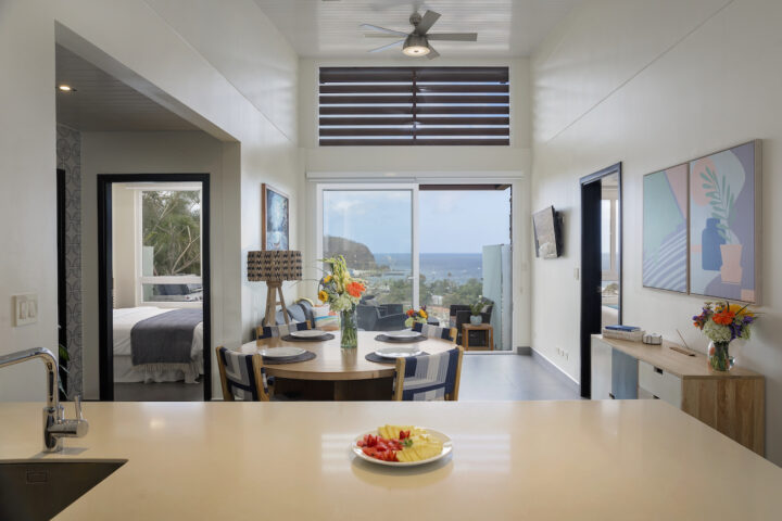 Living view from the kitchen