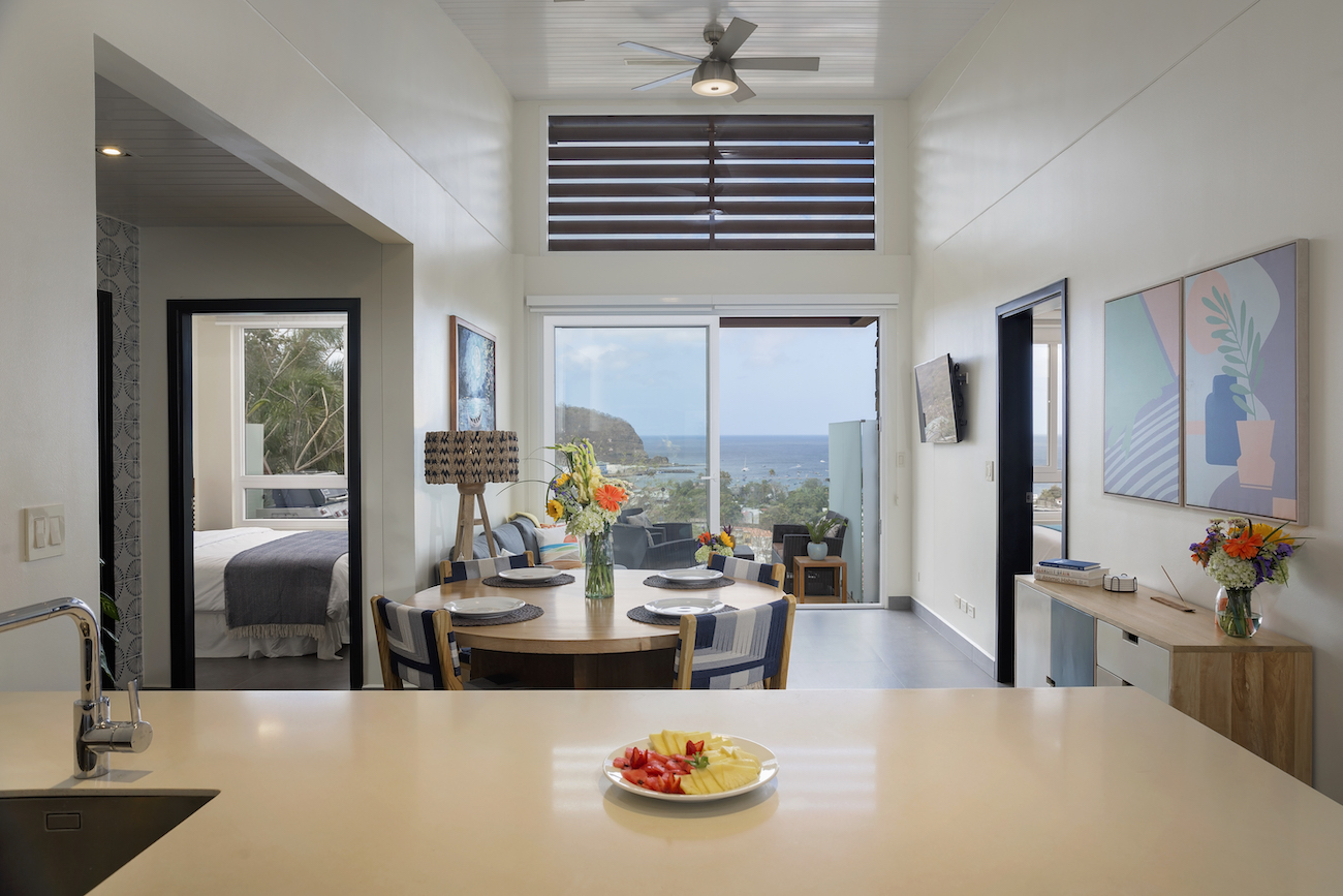 Living view from the kitchen