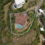 Aerial measures of the house