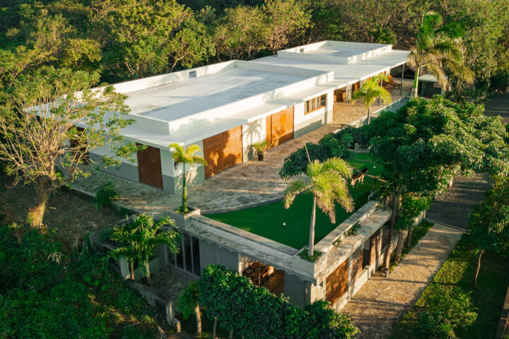 Aerial house photo