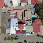 Aerial Photo of measurements