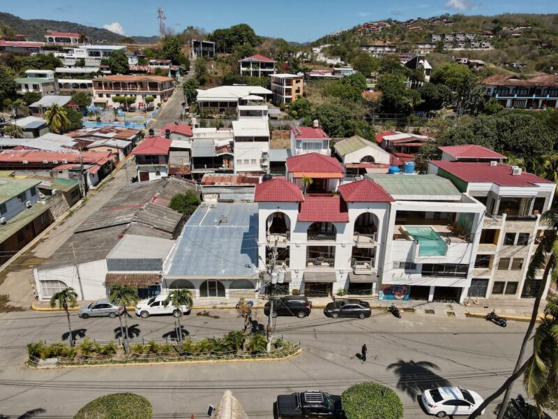 Aerial Photo front of the hotel
