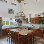 Kitchen and counter view