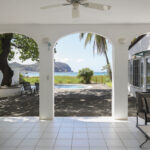Beachfront view from Outdoor living