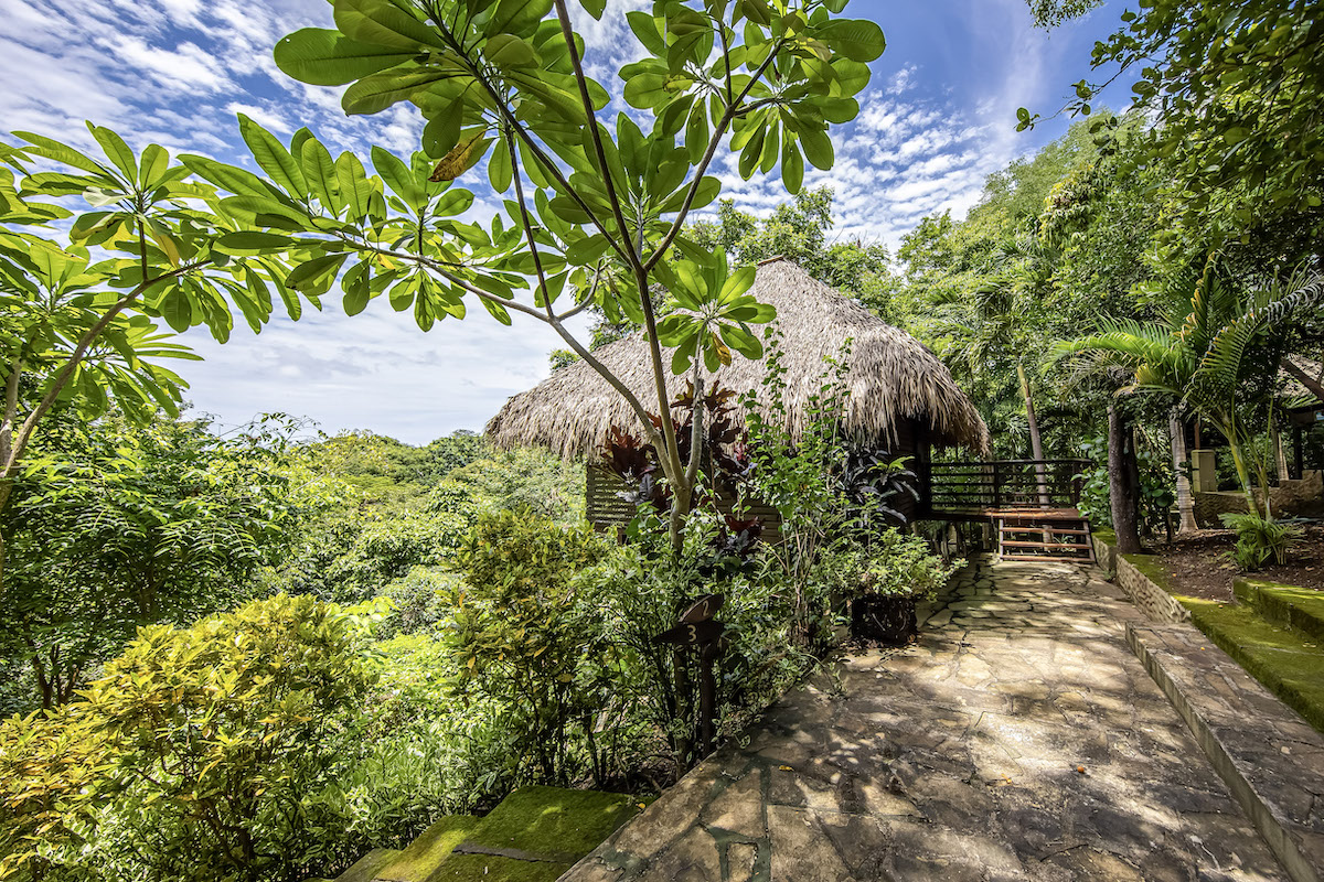 Bungalow and landscaping view