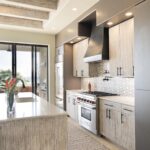 Kitchen and counter view