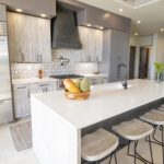 Counter top view