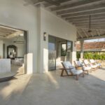 Terrace and chairs view