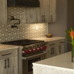 Kitchen and stove view