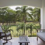 Balcony view to the garden