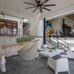Down level living room