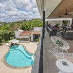 Terrace & pool view