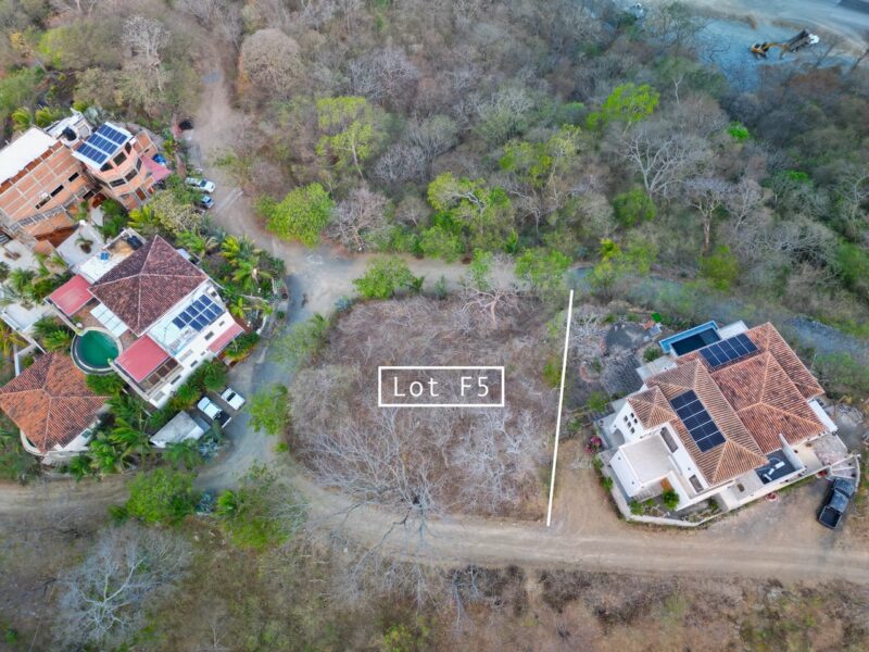 aerial view of Playa Maderas Oceanview Lot