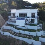 aerial view of Panoramic Bay View Home