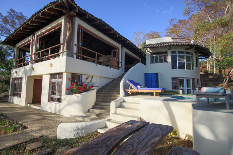 exterior view of Playa Maderas Cliff-Front Estate