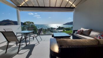 living area in Turnkey Bay View Condo