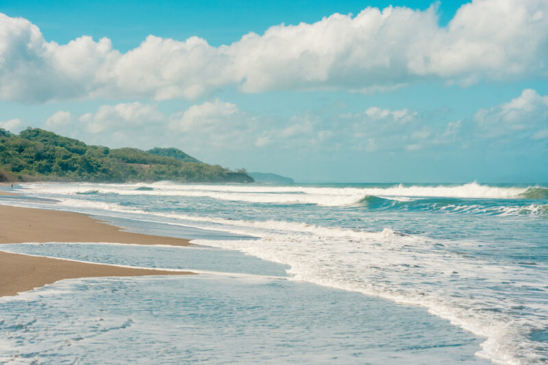About 150 meters of Pacific beachfront on this development parcel