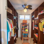 Spacious walk-in closet at the Pacific Marlin Estate