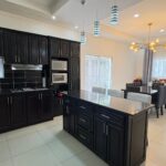 Kitchen open to the dining room