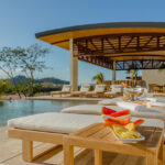 La Santa Maria resort with its poolside terrace
