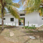 Front exterior of the new-construction home in San Juan del Sur
