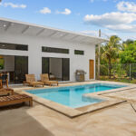 Private pool and covered patio at the San Juan del Sur home
