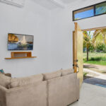 Living room opening to the garden