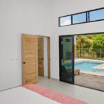 Third bedroom with pool access