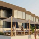 Oceanfront facade of the Playa Remanso Beachfront Lofts
