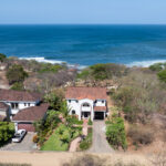 Coastline and beach near Rosada Seascape in Rancho Santana