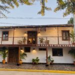 Front facade of the renovated property in downtown San Juan del Sur