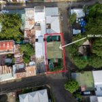 Aerial of the downtown San Juan del Sur property