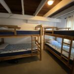 Bunk room sleeping several guests