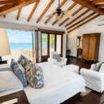 En-suite bedroom with sea views