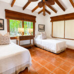 Bedroom overlooking the gardens