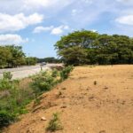 The lot along the Costanera coastal highway