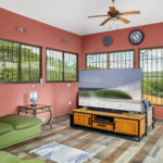 Upstairs bonus suite with mountain views