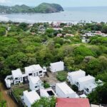 Aerial view of Colinas de Miramar with San Juan del Sur Bay beyond