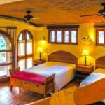 Bedroom with two king beds and terrace doors