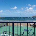 Oceanfront condo at Casa Marina — balcony view over San Juan del Sur Bay